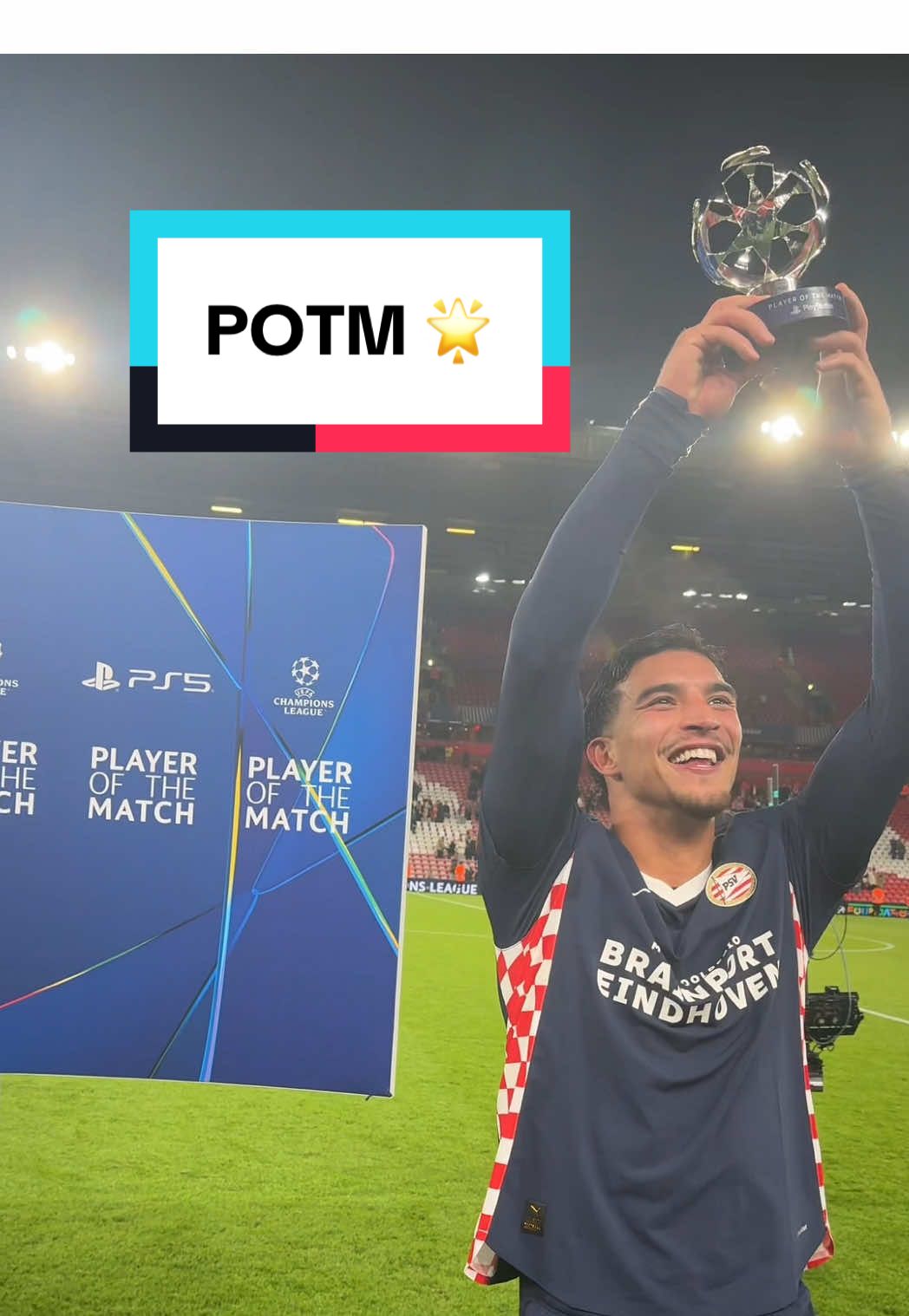 69’ sub, 73’ goal, 90+1’ goal 😏 Player of the Match: Couhaib Driouech ⭐️ #PSV #UCL #Maroc #ChampionsLeague #Liverpool 