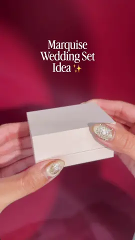 Vintage inspired marquise wedding set 🥰💍✨ Style spotlight: an intricate, detailed engraved 3mm band 💕 • 3.01ct D-VS1 Marquise Kai – $6,280 • 3.2mm Poppy Wedding Band – $2,599 🛍️ Shop now at PrincessBrideDiamonds.com ⚒️ Custom build your set today! Text us to get started ✨ 714.899.1122 💌 Questions? DM us 💕