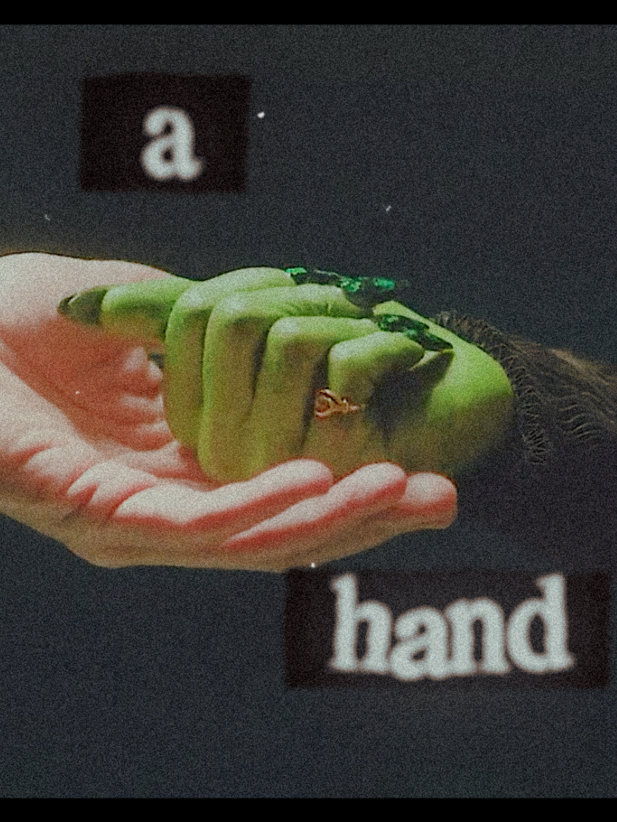 the quality is so bad lol  #wickedforgood #thehand #edit #arianagrande 