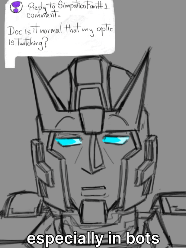 For some reason, the videos of that guy make me imagine Ratchet answering the stupid questions the Lost Light guys leave (just to annoy him) while he's in the infirmary #transformers #morethanmeetstheeye #ratchet #idw #fypage 
