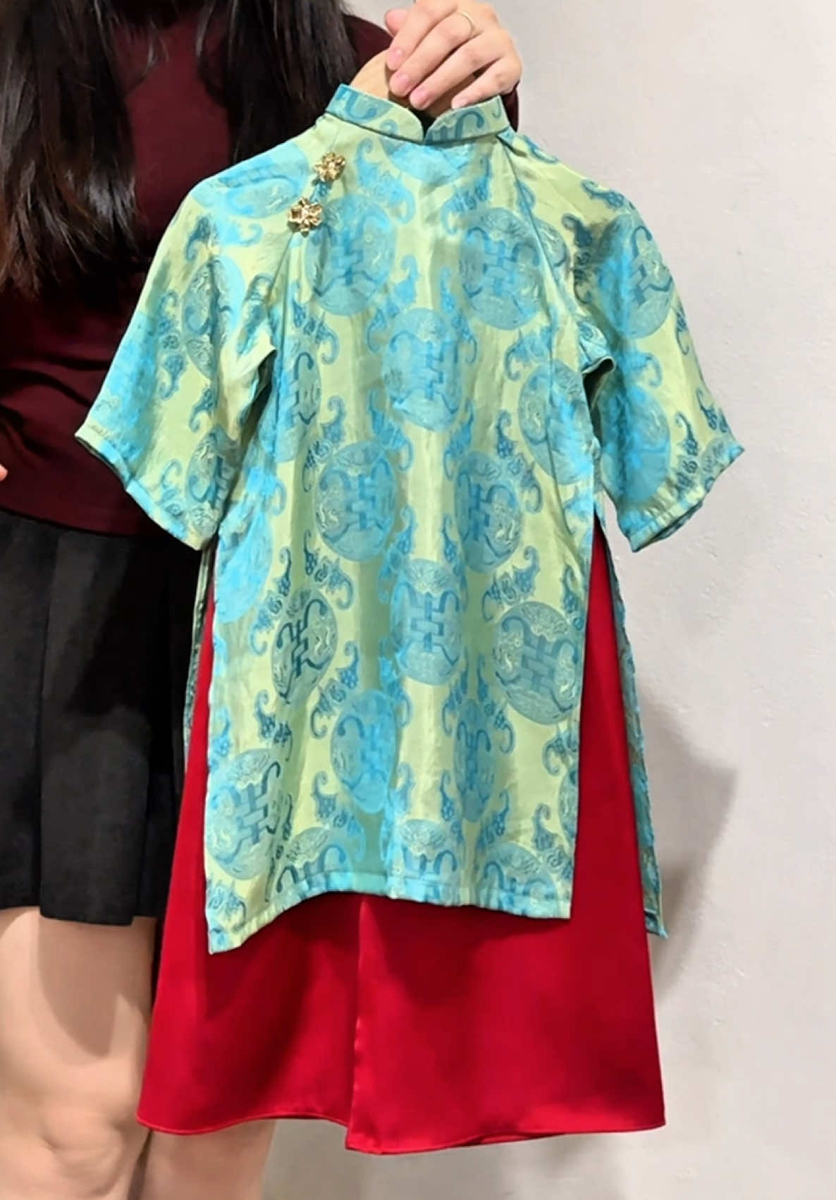 Áo dài tết 2026 cho bé gái 👍🎇🎆#thoitrangtreem #tiktokshop #aodaitet #aodaibegai #xuhuong 