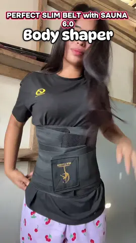 Perfect slim Beth with inside Sauna.. perfect sa anguishing limit ang tiyan mga momshieeee ko.. #waisttrainer #saunawaisttrainer #saunabelt #bodyshaper #slimmingbelt 
