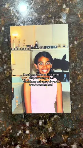 Being a girl is hard. We are so tough on ourselves. I remember that 12 year old version of me, wishing I was prettier, popular, and not so awkward. I struggled to find my confidence well into my thirties. The idea of becoming a mother scared the crap out of me because I didn’t think I would have time to find the woman I always dreamed of being: someone who is effortlessly stylish, confident in her skin, and genuinely loves herself in a grounded, healthy way. Motherhood did change me. It made me fight harder to find myself. I want my son to see a mom who is proud of who she is, who has hobbies and passions, and what loving yourself looks like from a young age. While I know each person has to go through their own battles, I hope my page shows that we can still find ourselves even among the craziest, beautiful journey of our lives!  Hope you will stay 🫶🏽! . . #momstyle #momglowup #MomsofTikTok #happymom #momfashion 