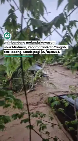 Berikut versi media sosial lengkap dengan hashtag: ⸻ Banjir Bandang Terjang Lubuk Minturun, Warga Minta Dievakuasi 🚨🌧️ Banjir bandang melanda kawasan Lubuk Minturun, Kecamatan Koto Tangah, Padang, Kamis pagi (27/11/2025). Air tiba-tiba naik dan memutus akses warga. Banyak warga dilaporkan terjebak di rumah dan meminta segera dievakuasi. Petugas gabungan bergerak menuju lokasi untuk melakukan penyelamatan. #LubukMinturun #KotoTangah #Padang #BanjirBandang #BanjirPadang      