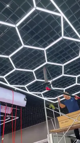 Bright Hexagon LED Honeycomb L#fyp #foryou #goodthing #fypppppppppppppp 