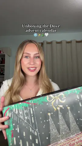 Dove advent calendar?! #adventcalendar @Dove Beauty & Personal Care #doveadventcalender #unboxing #adventcalendaropening 