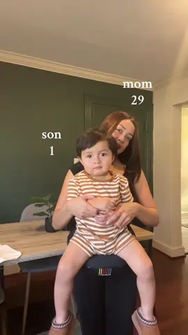 He is 1 (18 months) 🥰✨ #momlife #boymom #mom #toddler #toddlersoftiktok 