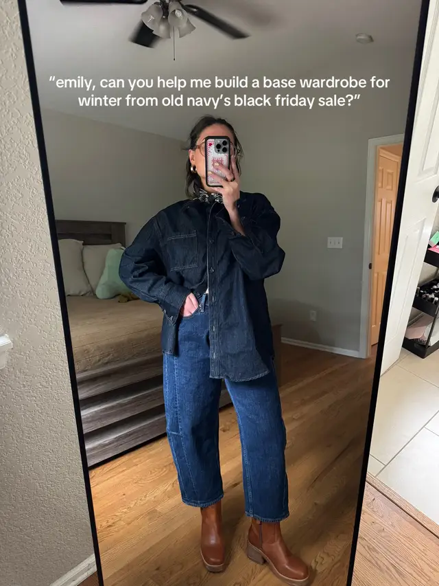 @Old Navy Black Friday - 50% off! My favorite staples that can be worn a million ways! All items 🔗 in bi0! . . #oldnavy #oldnavystyle #blackfriday 