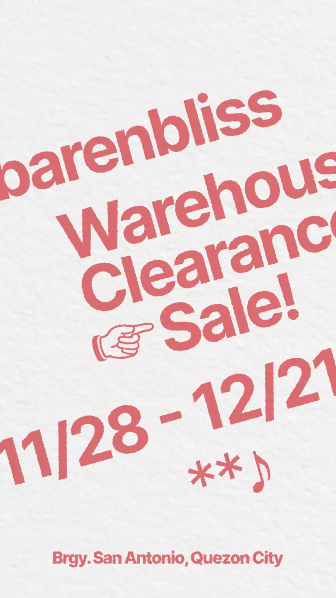 I know you see some of your barenbliss favorites! Our warehouse sale starts tomorrow 🛍️🛒 #barenbliss #barenblissph #kbeauty #fyp #foryou 