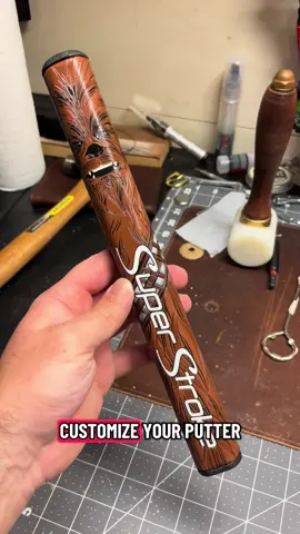 Super stroke has awesome themed grips. Check out this Star Wars chewy putter grip. #tiktokshopblackfriday #golf #custom #chewbacca 