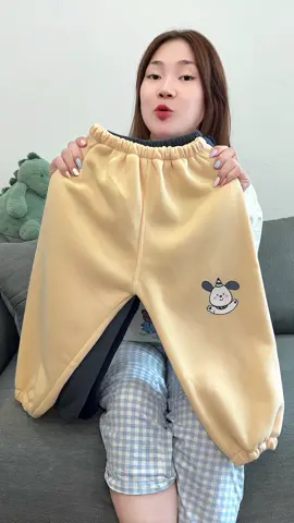 Quần cạp chun co giãn ấm áp cho bé #chunchinriview #quanchobe #thoitrangtreem 