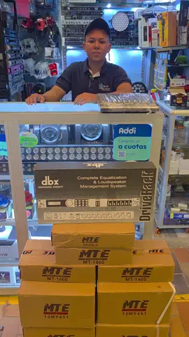 ENVIOS 💯% SEGUROS XON MY AUDIO DIGITAL, ✈️rumbo a Monteria . 451 de 12  dbx 260  de250-8 MTE 1460 consola MACKIE 1202 
