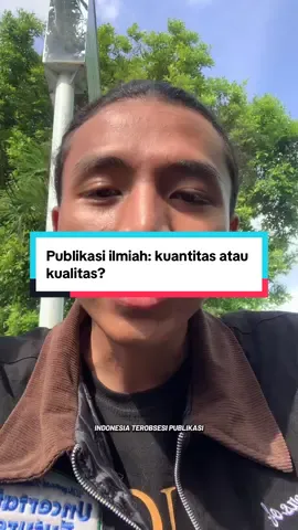 Meskipun pahit, sampaikan! Bukan publikasi ilmiahnya yang salah, tapi… #mahasiswa #mahasiswaindonesia #suaratanah #publikasijurnal #jurnal 