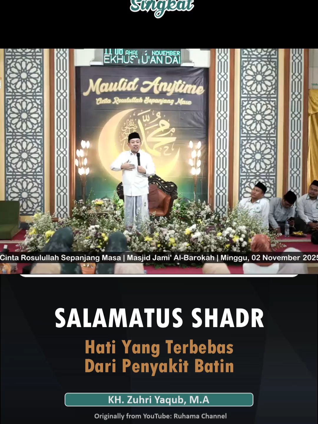 Hati Yang TerbebasDari Penyakit Batin#khzuhriyaqub #khzuhriyakubcengkareng #khzuhriyakub #fypシ #kajiansunnah