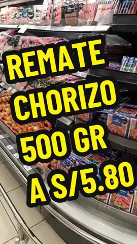 Remate de chorizos en TOTTUS ‼️ Oferta encontrada en TOTTUS Santa Anita, hay varios paquetes de chorizos con precios rebajados  También mañana Jueves 27 en todos los TOTTUS tendrán ofertas en Electro hasta con 50% de descuento  #ofertas #descuentos #tottus #remate #ahorro 