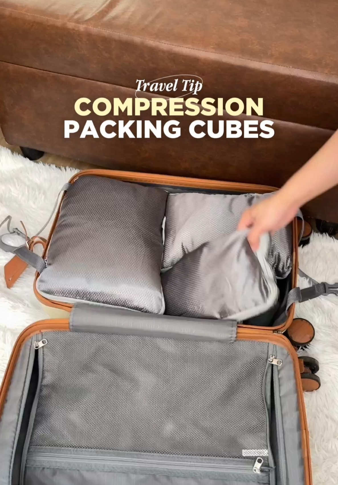 If you’re not a fan of vacuum bags and that loud electric pump… but you still want tightly compressed clothes, this might be exactly what you need! #compressionbag #packingcubes #packwithme @ISLAND ELEPHANT King 