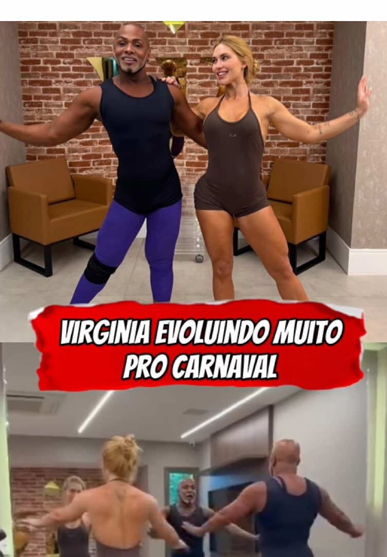 Virginia treinando muito com novo professor Carlinhos Salgueiro pra entregar tudo no carnaval . . . . Virginia aula de samba Virginia carnaval Virginia sambando Virginia e vini jr Stories do vini jr Vini jr e virginia Vini jr e virginia beijo