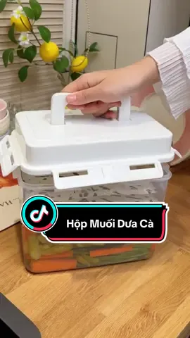 Hộp muối dưa cà #giadungtienich #giadungthongminh #hopmuoiduaca