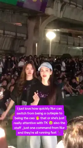 She's the real CEO and partner to TK..when all lights of camera  on her,she asked her staff to do the same to TK🥹#tkphinyanech #nurdesoraya 