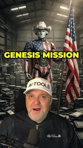 U.S. Government's Genesis Mission: The Manhattan Project for AI 🤯 #technews #genesismission #ai #artificialintelligence #scientificresearch 