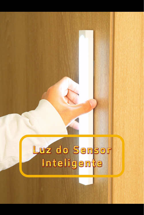 Luz do Sensor Inteligente#light #luzled #cabinet #ledlight #motionsensorlights 