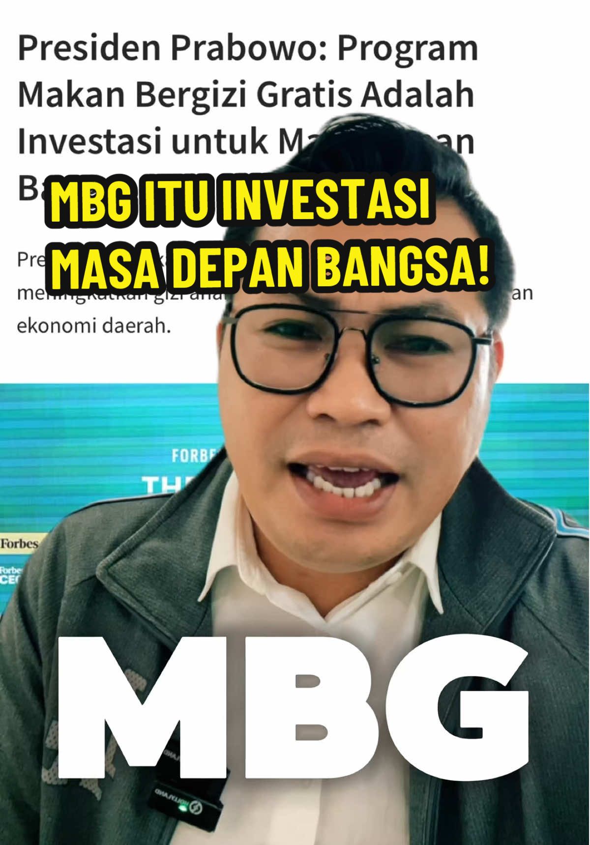 Demi kepentingan politik dan konten viral, mereka membesar-besarkan kekurangan teknis Program MBG. #mbg #makanbergizigratis #giziseimbang #bgn #fyp 