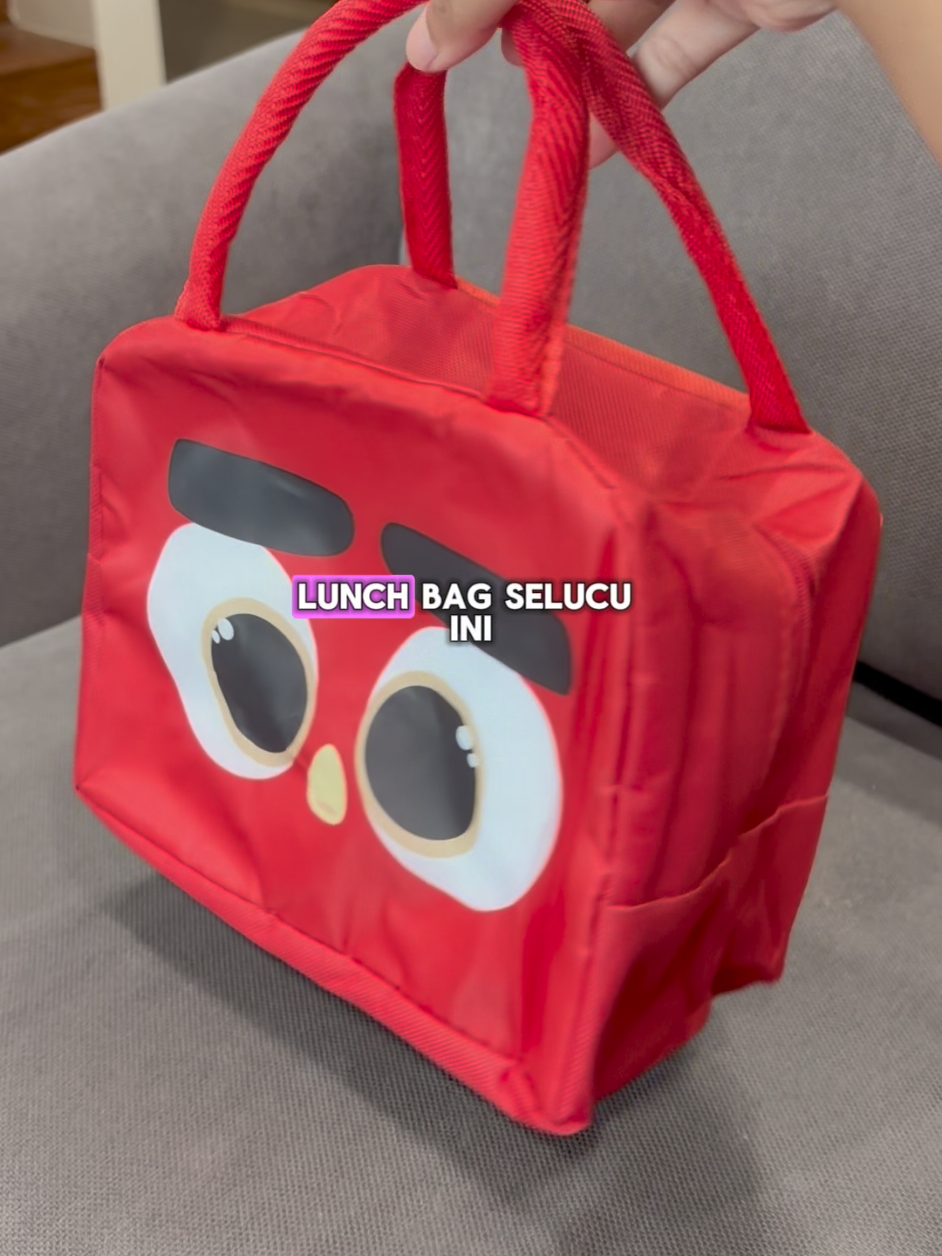 nggak nyangka banget lunch bag selucu ini harganya murah banget #lunchbag #tasbekal #tasbekalanak 