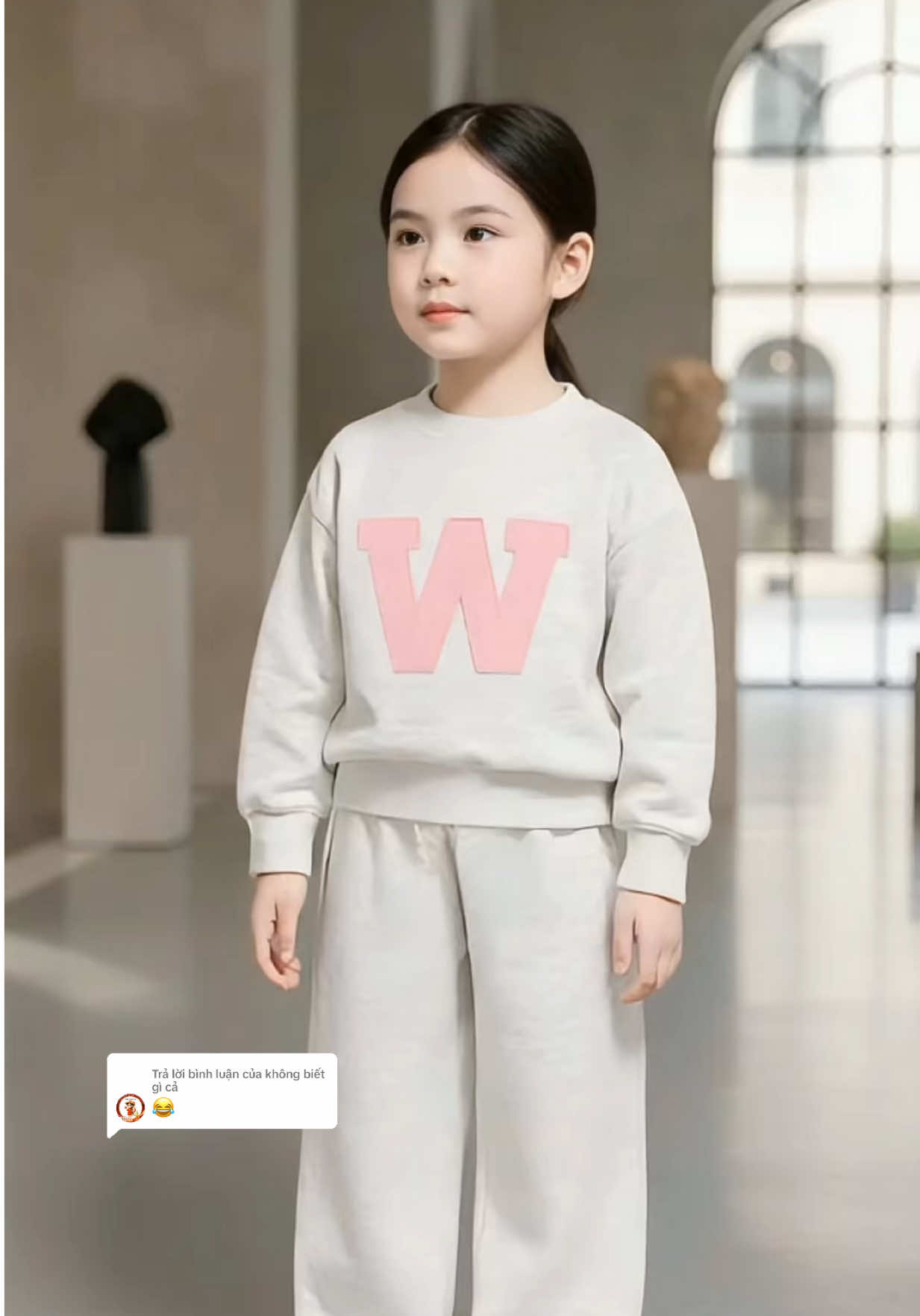 Trả lời @không biết gì cả BBộ nỉ bé gái xinh quá các mom ơi #quanaotreem #thoitrangchobe #bonibegai #bonichobe #bonichobegai 