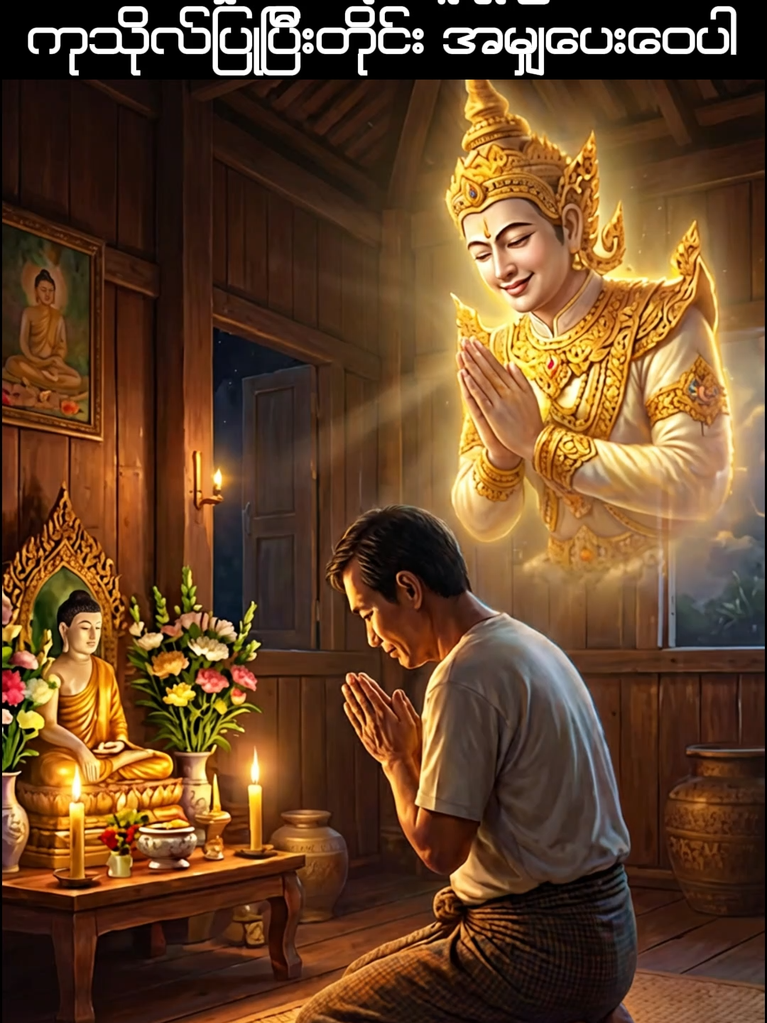 #ကုသိုလ်ပြုပြီးတိုင်းအမျှပေးဝေပါတရားတော်