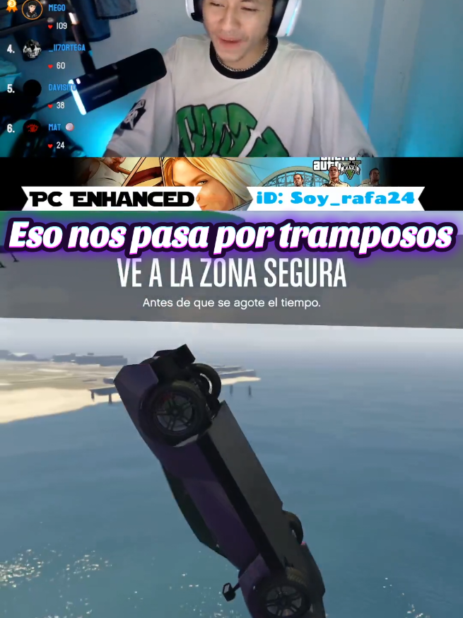 streaming todos los dias por kick y tik😎  #clips #fypgaming #videojuegos #gtav  #livehighlights 