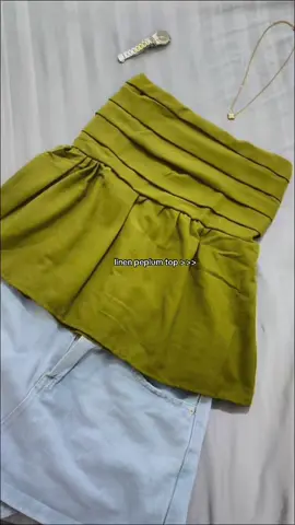 —this linen tube top is my new go-to. 🌱 #linen #tubetop #topforwomen #trendingtop 