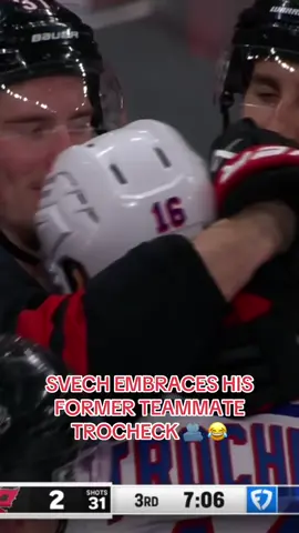 Svech still has some love for Troch #NHL #Hockey #Svechnikoc #CarolinaHurricanes 