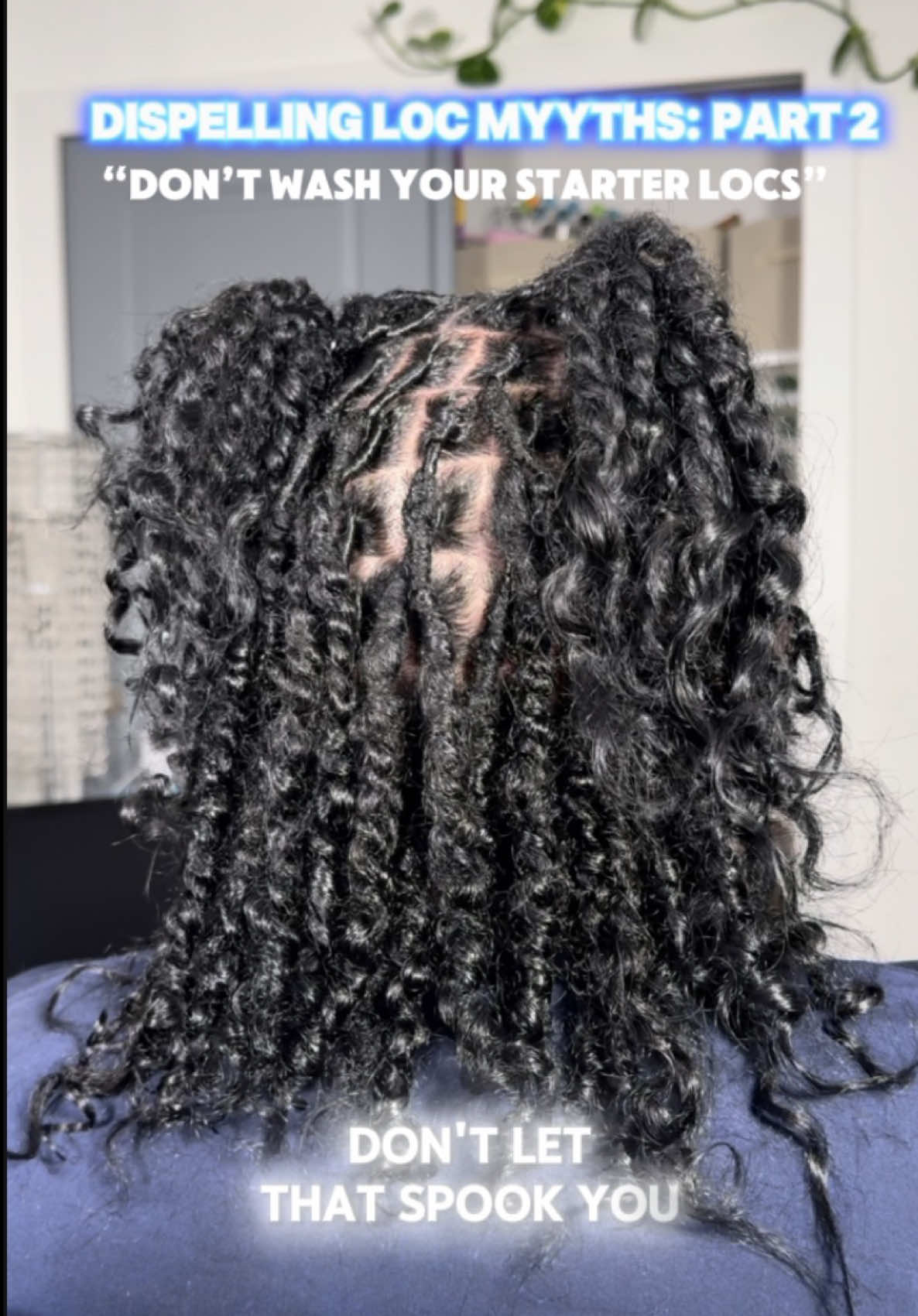 Stop letting people convince you your starter locs gotta marinate in dirt to mature. PLEASE wash your hair. 🫱🏽‍🫲🏾💙 - DECEMBER bookings are OPEN ‼️ LIMITED SLOTS AVAILABLE 🩷 Link in bio! - Interested in booking an experience with me? Head to our website to book a consultation or DM me today to begin evaluating how I can best support your hair needs! 🌱 - #jemlocz #retwist #phillyloctician #explorepage #starterlocs                  