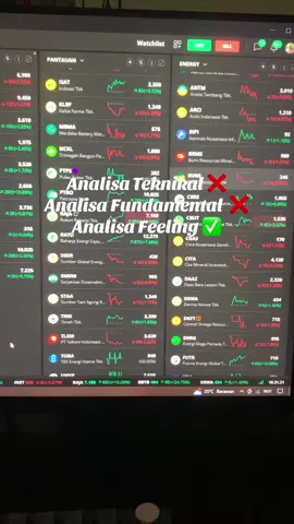 Dulu pake indikator, sekarang pake insting... Besokk mungkin pake dukunn *beecandaaa🙇🏻‍♀️ #saham #ihsg #raja #stockbit #scalping 
