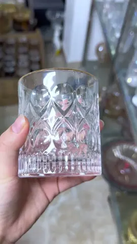 Bộ 6 cốc hoạ tiết XO #cocthuytinh #lythuytinh #boly #bococ 