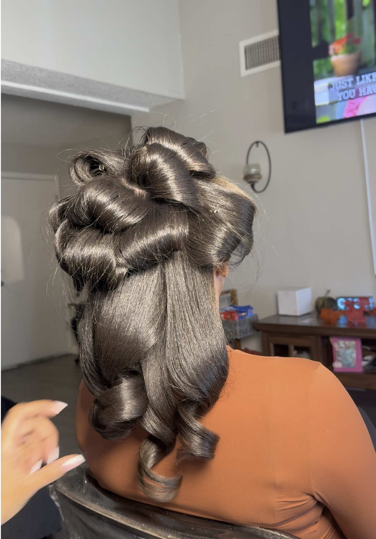 #fyp #silkpress #hair #kinkyhair #silkpressseason 