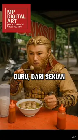 Rombongan perjalanan Sun go kong dkk ke barat dulu di warung bakso untuk mengisi amunisi sambil membahas hal penting. #kerasakti #sungokong  #singgahmonkeyking  #perjalanankebarat  #sungokongkerasakti 
