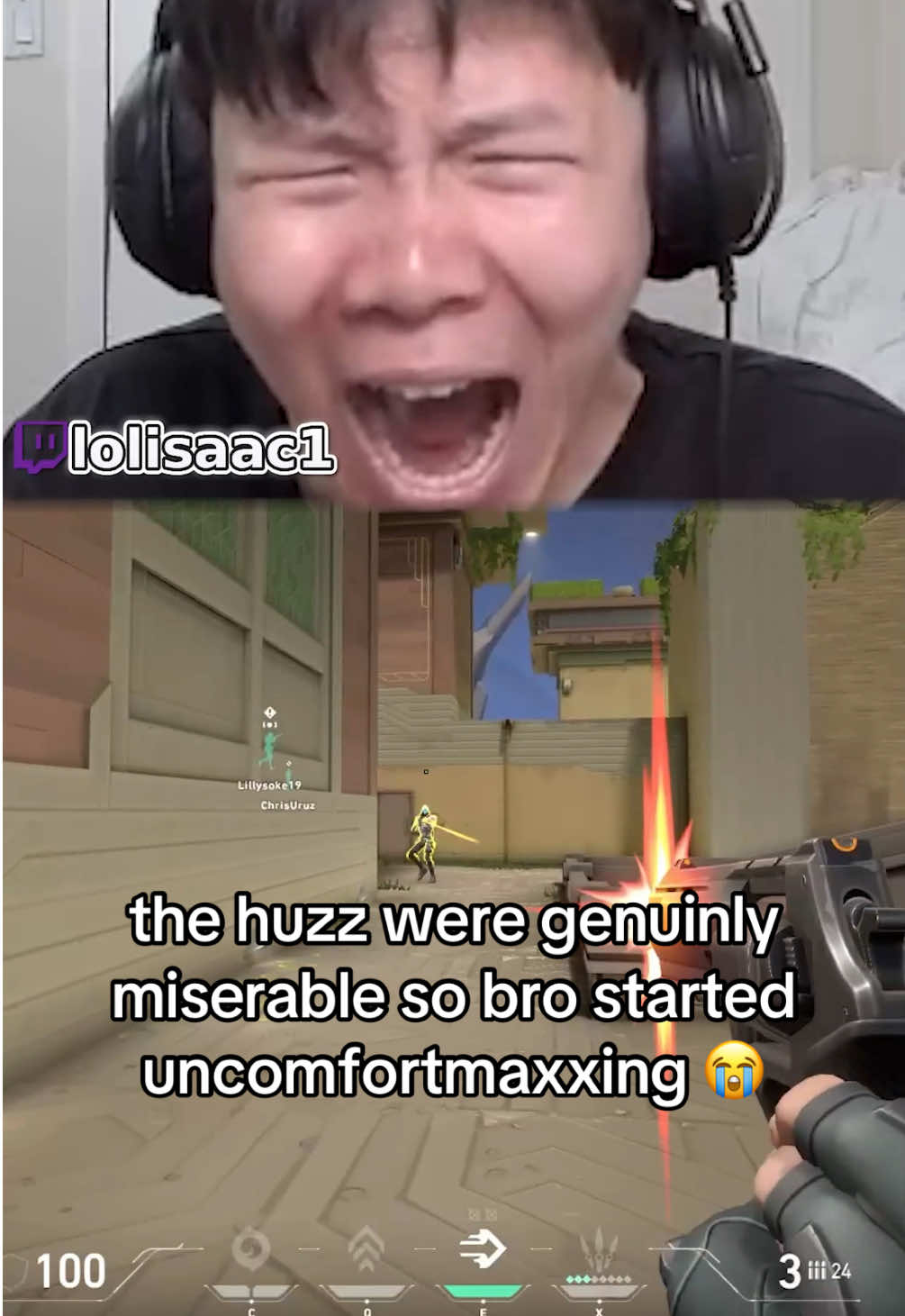 bro always running into some specimens 😭 #Valorant #valorantclips 