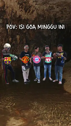 Penghuni goa saat ini, semangat buat fansnya ya🤪🙏🏻 #temaindonesia #barcelona #liverpool #bayern #mu 