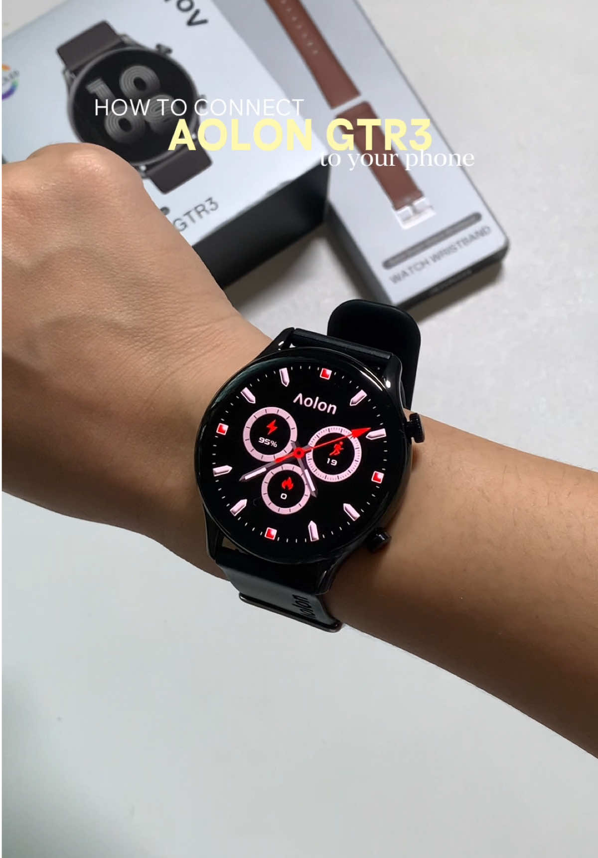 simple tutorial on how you can connect you aolon gtr3 smartwatch to your phone⌚️ #aolongtr3smartwatch #aolongtr3 #aolonsmartwatch #smartwatch #smartwatchviral 