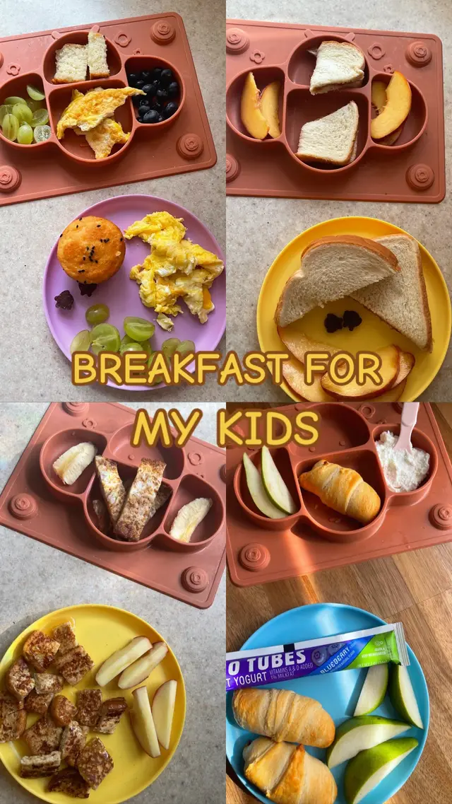My 4-Year Old Is Very Picky So These Are Some Of The Options She’ll Eat For Breakfast 🧇🍳 ‎الحمدلله ✨ • • • • • • #fyp #breakfastideas #kidsbreakfast #toddlersoftiktok #breakfastideas   
