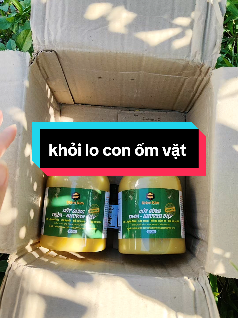 con hết ho khò khè ngủ ngon nhờ cốt gừng tràm điềm kim #cotgungtramkhuynhdiep #cotgung #diemkim #muataitiktok #sieusaleblackfriday @Hường Hân @Hường Hân @Hường Hân 
