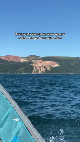 Keindahan featuring kerusakan #pulaubedilbanyuwangi #bedilisland #fyp #bwi24jam 