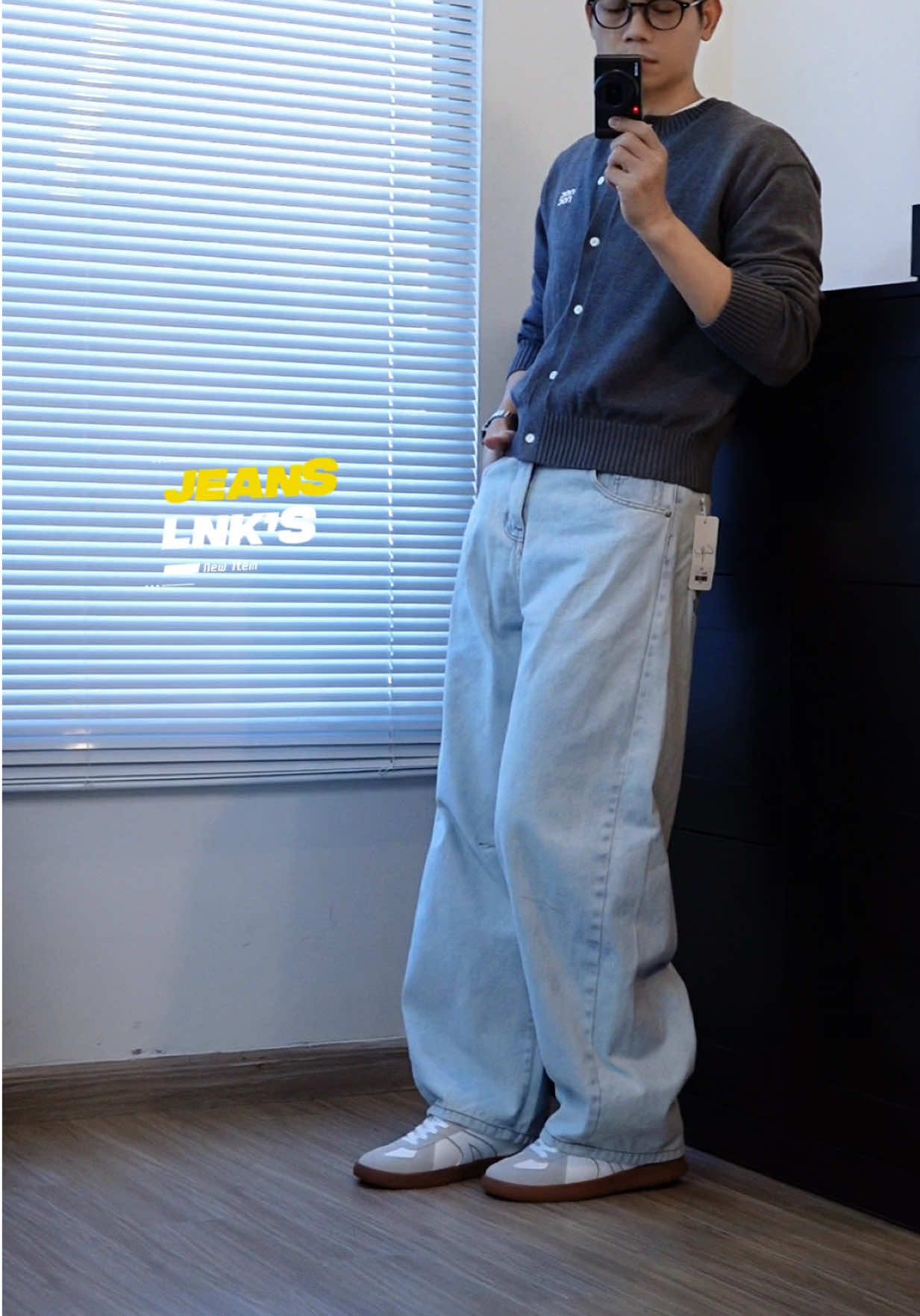 Quần Jean Ống Cong của LNK’S#ngoai30macgi #macdepcunghoaisinh #elegant 