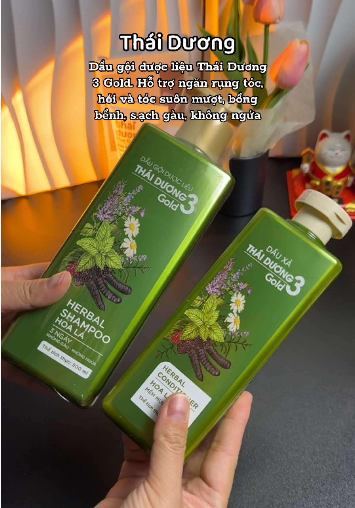 Dầu gội thái dương #thaiduong #thaiduong3gold #daugoiduoclieu #daugoithaoduoc #daugoi 