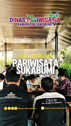 Kolaborasi Pariwisata Sukabumi: Swasta & Pemerintah Bersinergi Majukan Wisata 🤝✨ Kolaborasi adalah kunci untuk menghadirkan pariwisata yang maju dan berdaya saing! 🌿🌍 Dinas Pariwisata Kabupaten Sukabumi menggandeng sektor swasta sebagai mitra strategis untuk memperkuat promosi, percepatan pengembangan destinasi, dan ekosistem ekonomi kreatif yang berkelanjutan. 🚀 Silaturahmi Kepala Dinas Pariwisata bersama jajaran dengan mitra strategis sektor swasta dalam rangka akselerasi pengembangan, pemasaran pariwisata Kabupaten Sukabumi. 📅 26 November 2025 📍 Kopi Bumi, Cisaat, Sukabumi  Mari bersama membangun masa depan pariwisata Sukabumi yang lebih menarik, kompetitif, dan mendunia! ✨🌄 @ali iskandar @H. ASEP JAPAR @H ANDREAS, SE OFFICIAL @SUKABUMI KAMI @setda_sukabumi_kab @Kabupaten Sukabumi @SukabumiMubarakah @Disparbud Provinsi Jawa Barat @Smiling West Java @Kementerian Pariwisata RI @pesonaindonesia @wonderfulid  #disparkabsukabumi #gurilapss #wisatasukabumi #wisata