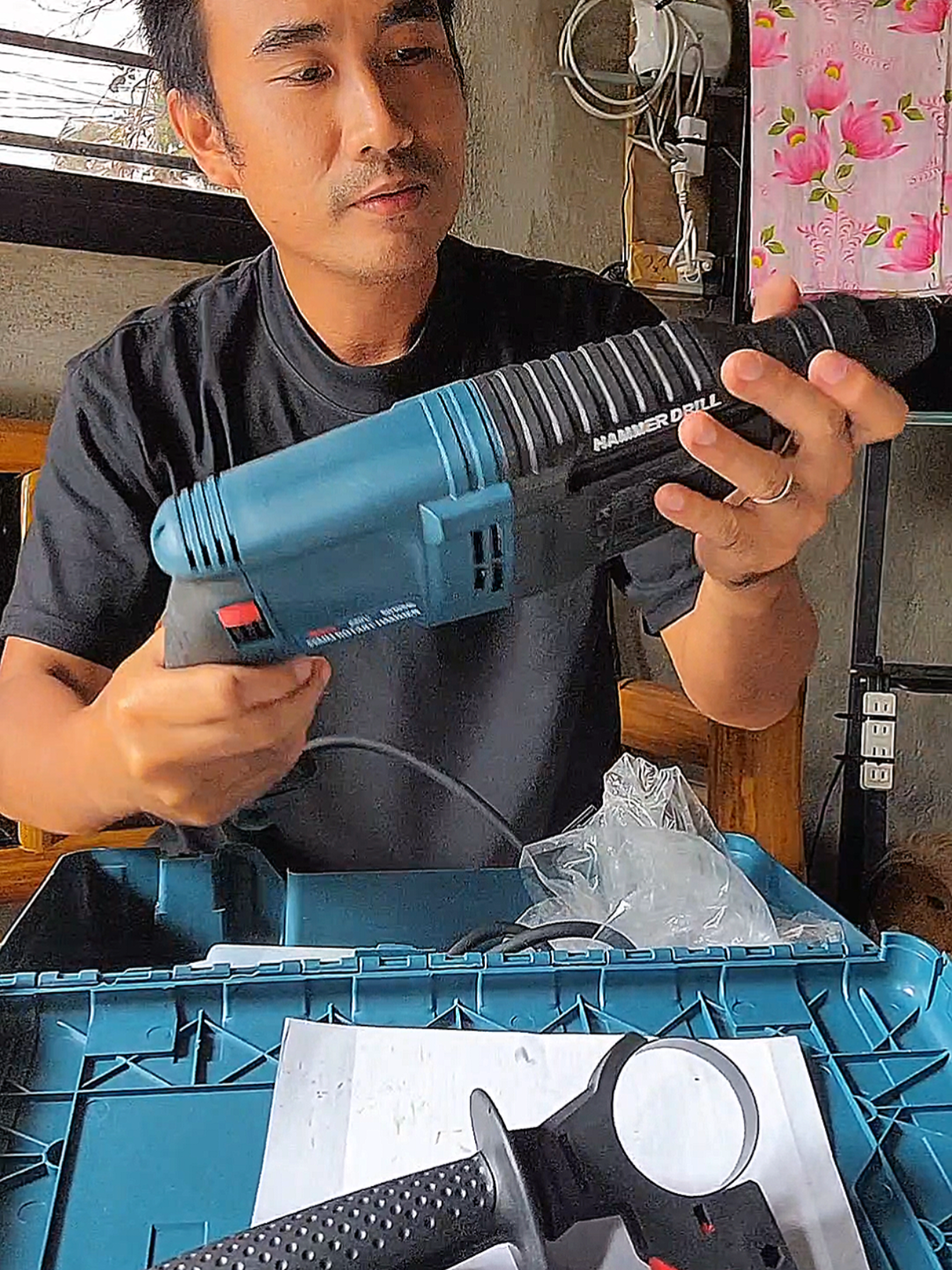 Reaim Impact Rotary Hammer Drill #quality #foryou  #powertools #original #tiktok 