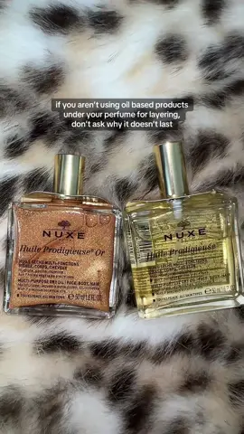 dry oils under fragrances are the ultimate tip for long lasting scents (you’re welcome) #dryoil #multipurpose #LifeHack 