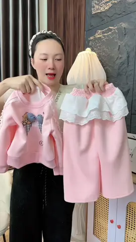 Bộ xinh quá các mom ơi #xukemshopp #quanaotreemm #mevabe 