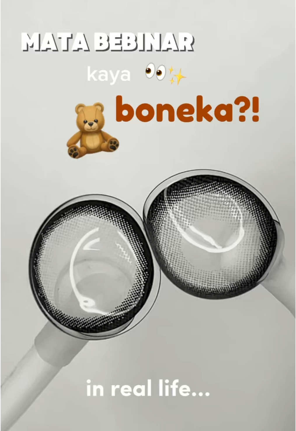 Mata bisa berbinar seperti boneka???🧐🧐🧐🥰 #softlens #jisseolens #jisseoneverlandgray #cantikamanyajisseo #guncang1212 